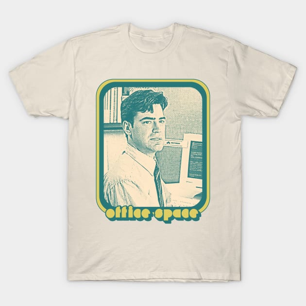 Peter Gibbons / Office Space Aesthetic 90s Fan Design T-Shirt by DankFutura